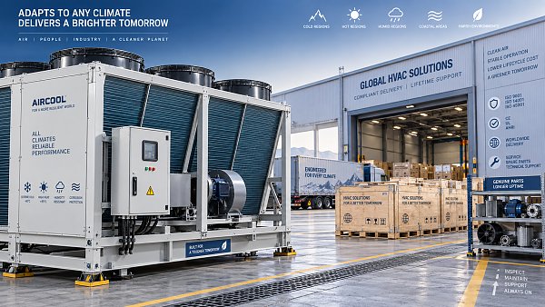 How to Evaluate an Industrial HVAC Exporter for Climate, Compliance, and After-Sales Support