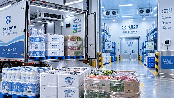 Designing Temperature-Monitored Food Cold Chain Solutions for Multi-Stage Distribution