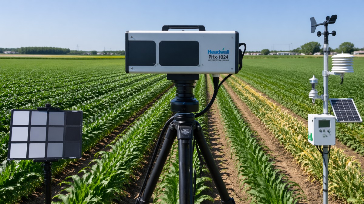 What Hyperspectral Imaging Reveals Before Crop Stress Shows What Hyperspectral Imaging Reveals Before Crop Stress Shows