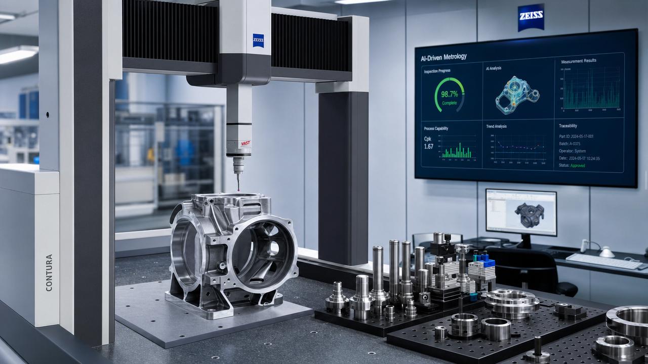 How AI Is Changing CMM Inspection Accuracy and Throughput