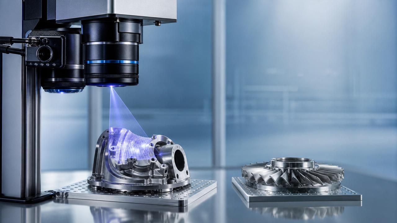 Non Contact Inspection: When It Beats Touch Probing