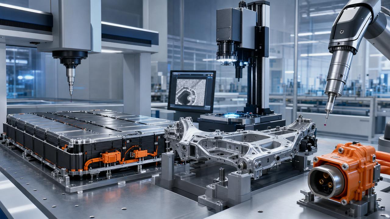 Metrology in Electric Vehicle Manufacturing: Where Errors Cost Most
