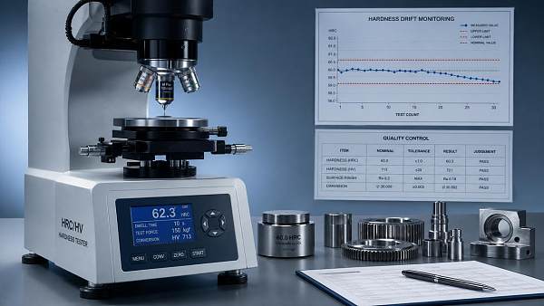 Hardness Tester HRC/HV Precision: When the Numbers Drift