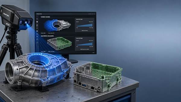 3D Scanning Speed vs Resolution for Reverse Engineering