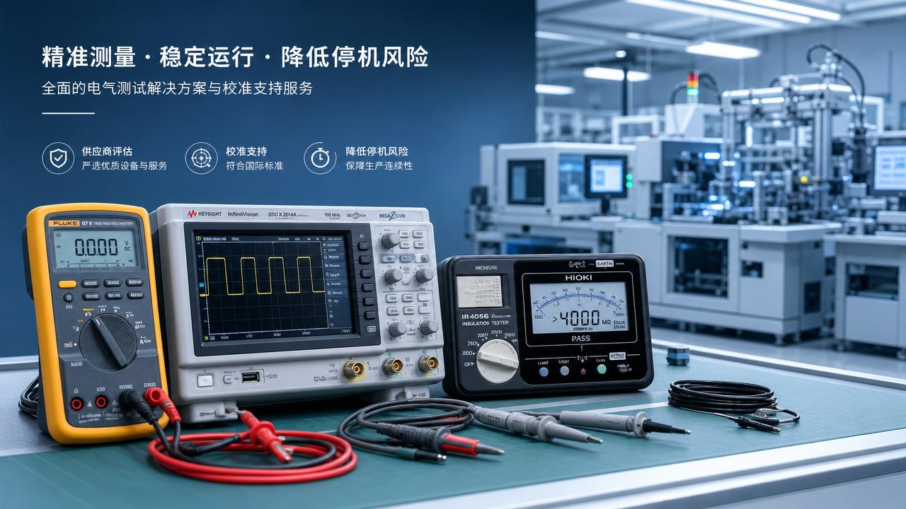 Electrical Test Equipment Supplier Checklist for Lower Downtime Risk