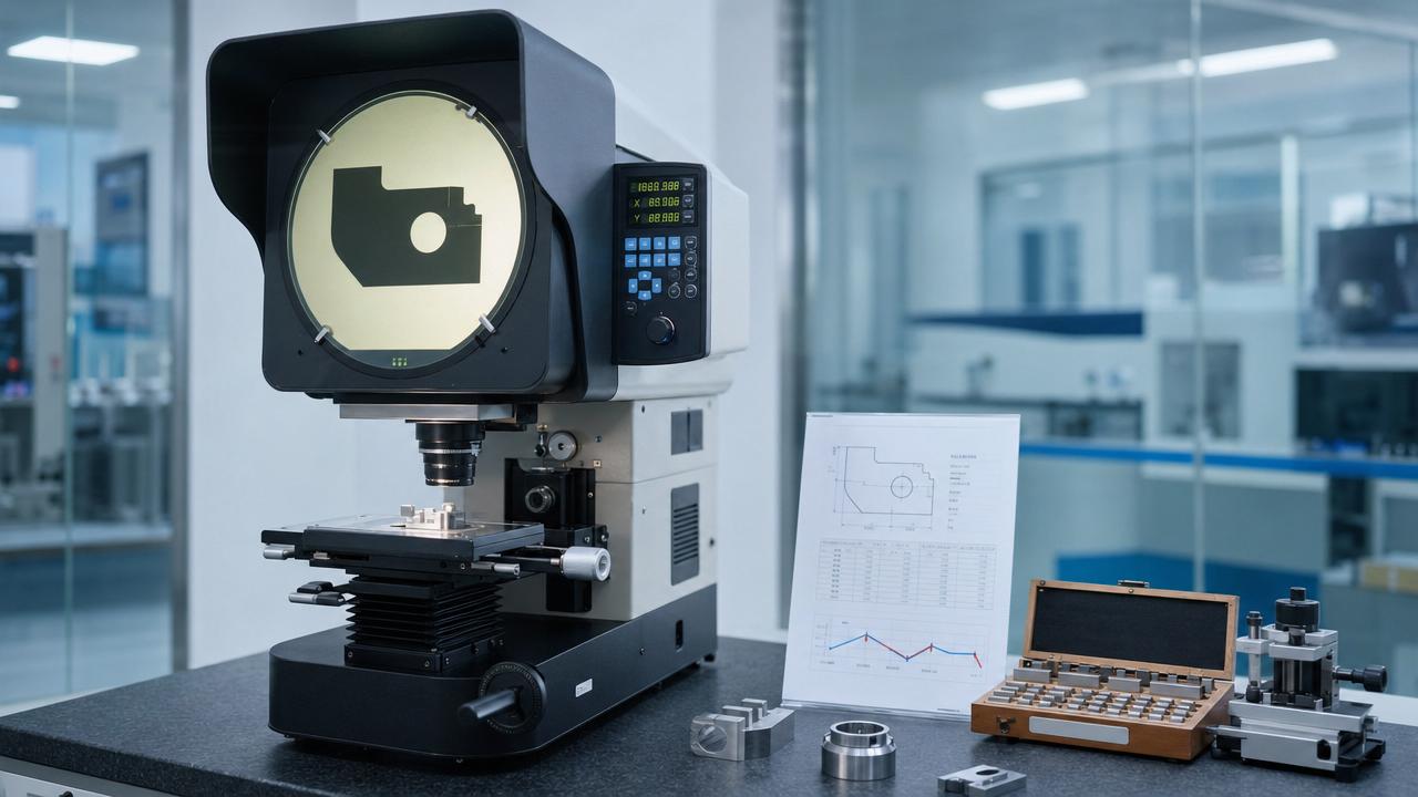 3D Profile Projector Factory Selection for Fine Parts