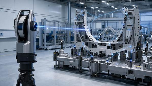 Laser Tracker Manufacturer Comparison for Large Assembly
