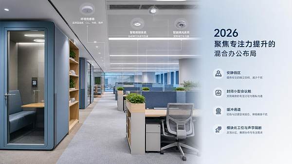 Workspace Design Trends 2026: Layouts That Improve Focus
