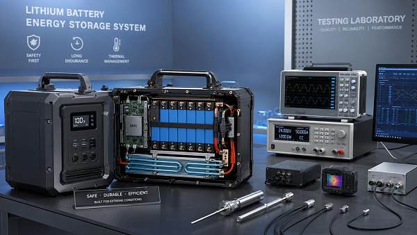 Portable Lithium Battery Storage Design: Key Safety and Runtime Trade-Offs