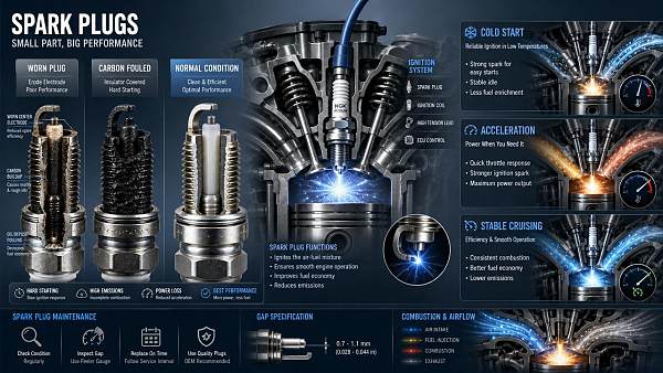 Spark Plugs: Signs of Wear and When to Replace Them