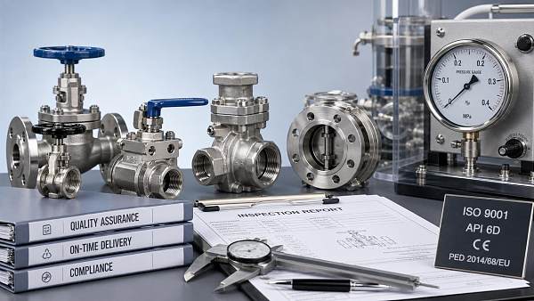 How to Compare Valves Suppliers for Quality and Delivery