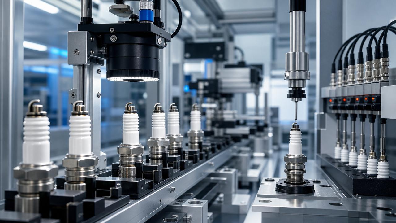 How a Spark Plugs Factory Controls Defect Rates