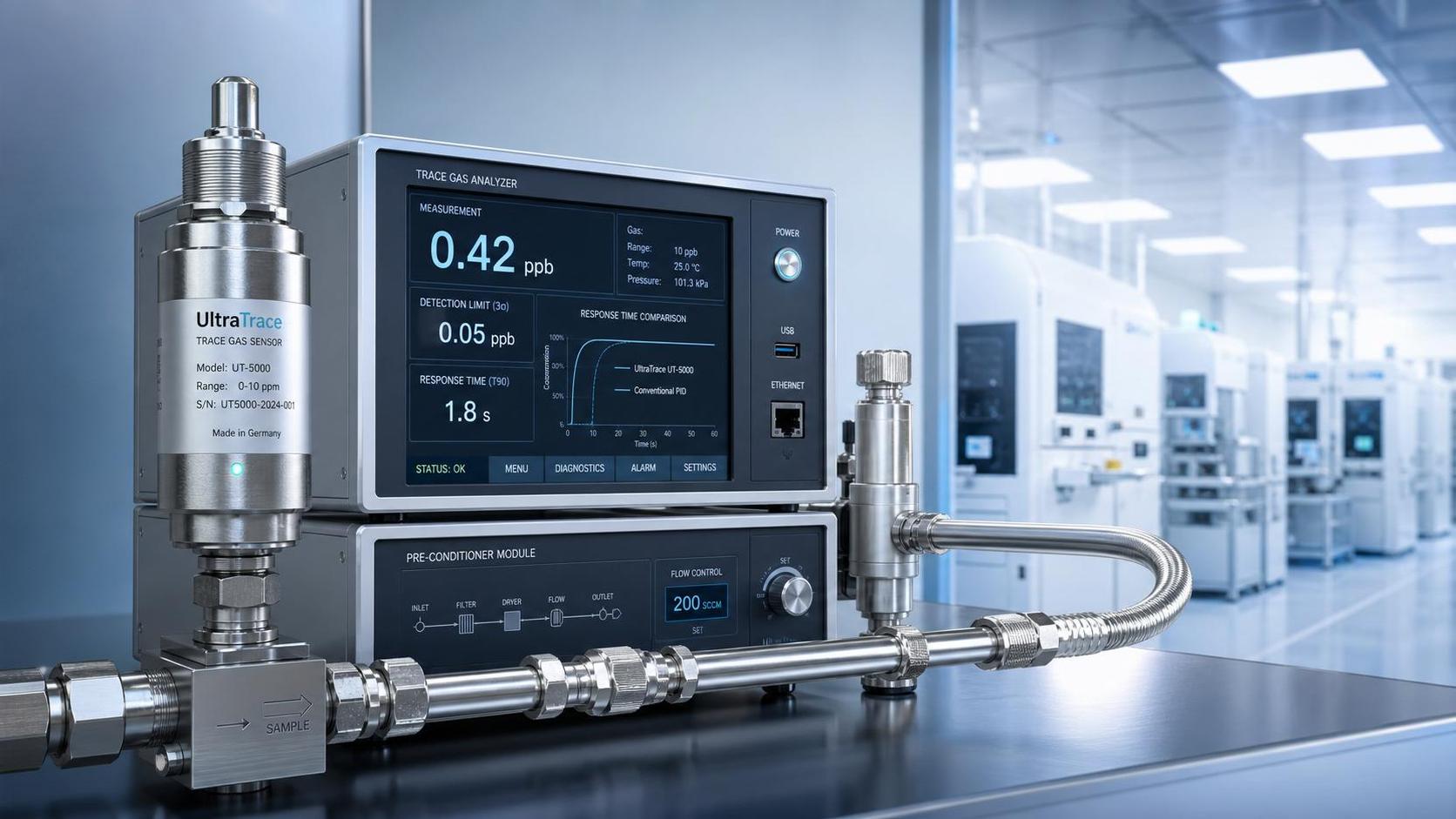 How to Compare High Sensitivity Trace Gas Sensors by Detection Limit and Response Time