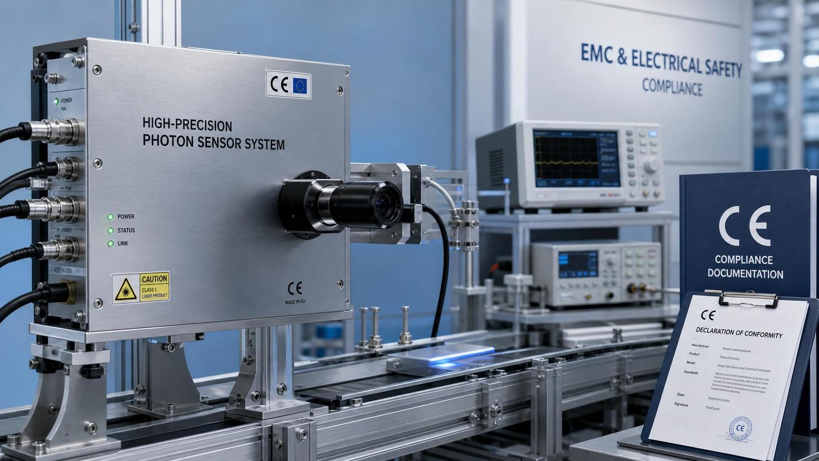 What CE Certification Means for Photonic Sensor System Compliance