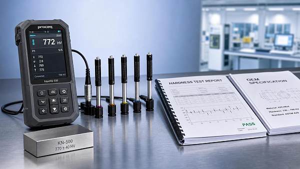 How to Evaluate a Portable Hardness Tester Factory in Asia for Accuracy and OEM Reliability