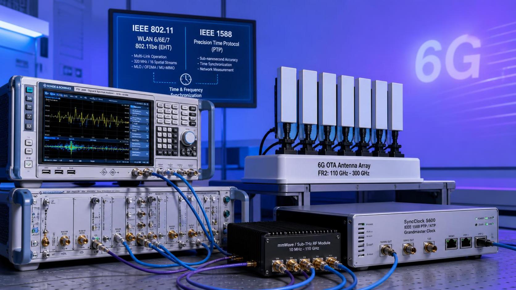 Which IEEE Standards for wireless communication matter most in 6G testing