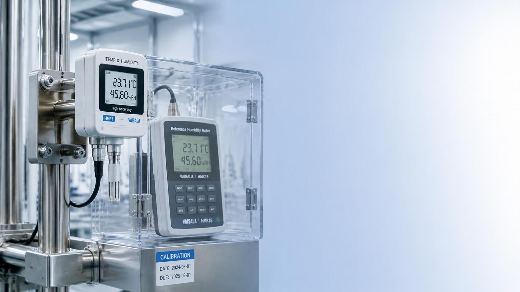What accuracy should a digital temperature humidity sensor have?