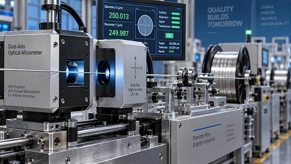 What to verify before choosing an optical micrometer supplier for wire