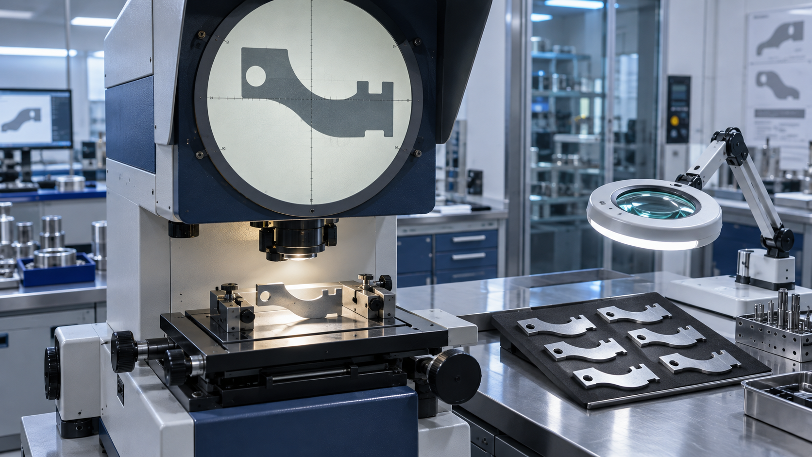 Can a Profile Projector Replace Manual Visual Inspection?