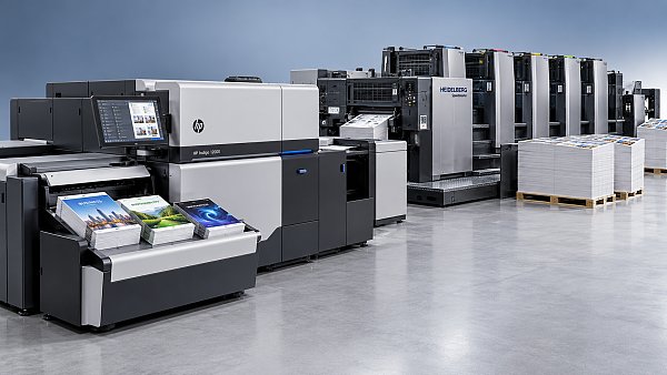 When is digital printing equipment cheaper than offset presses?