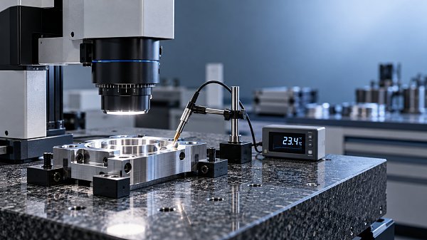 How temperature affects sub-micron optical measurement accuracy