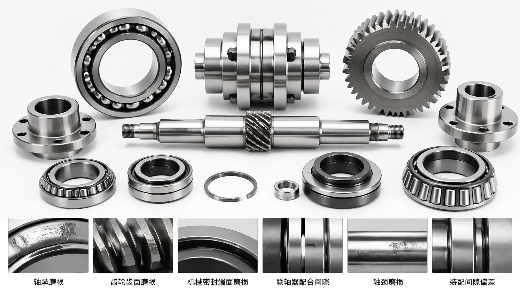 Mechanical hardware failures that start with minor tolerance
