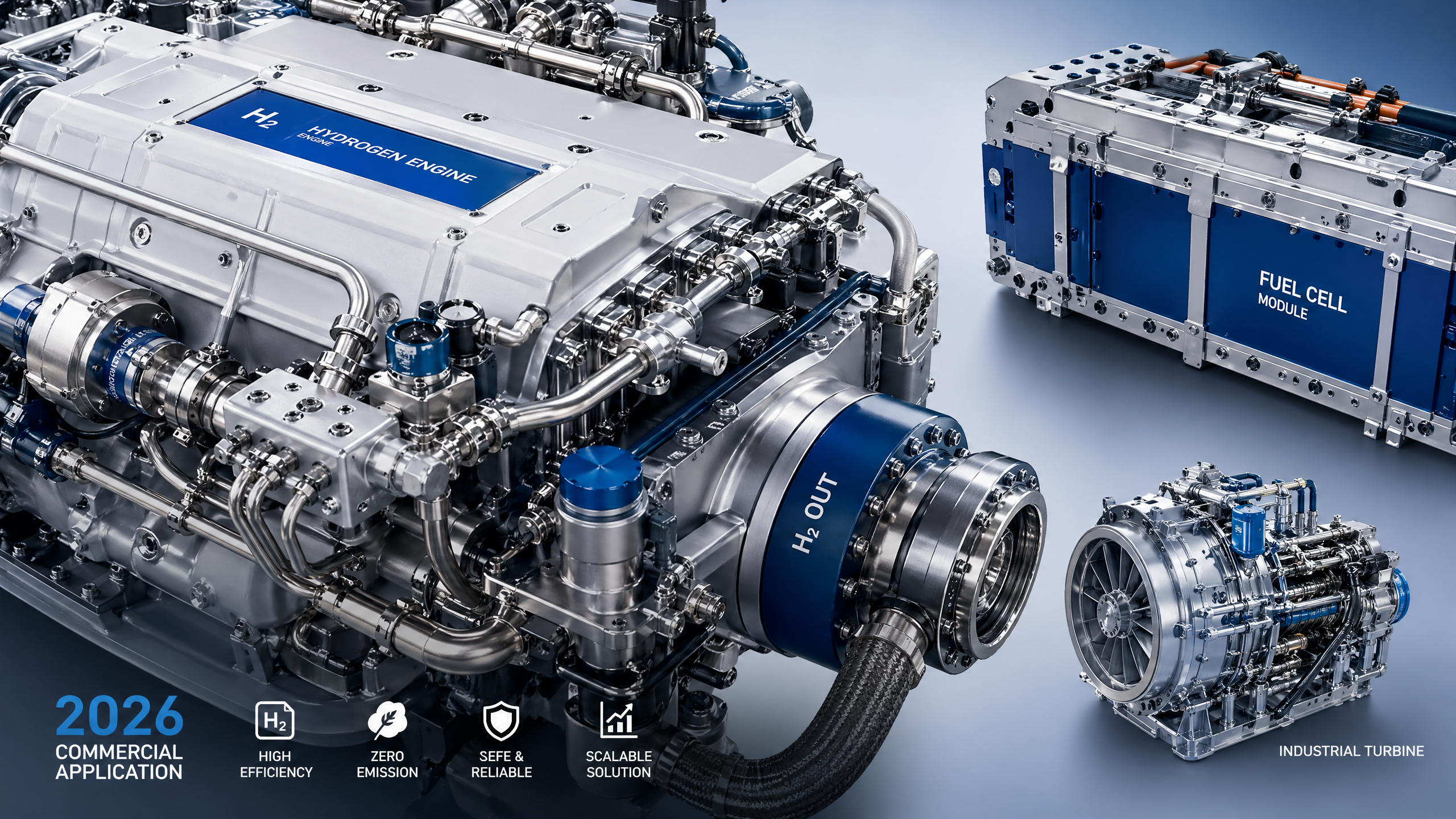 Hydrogen Engine Commercialization: What to Expect by 2026