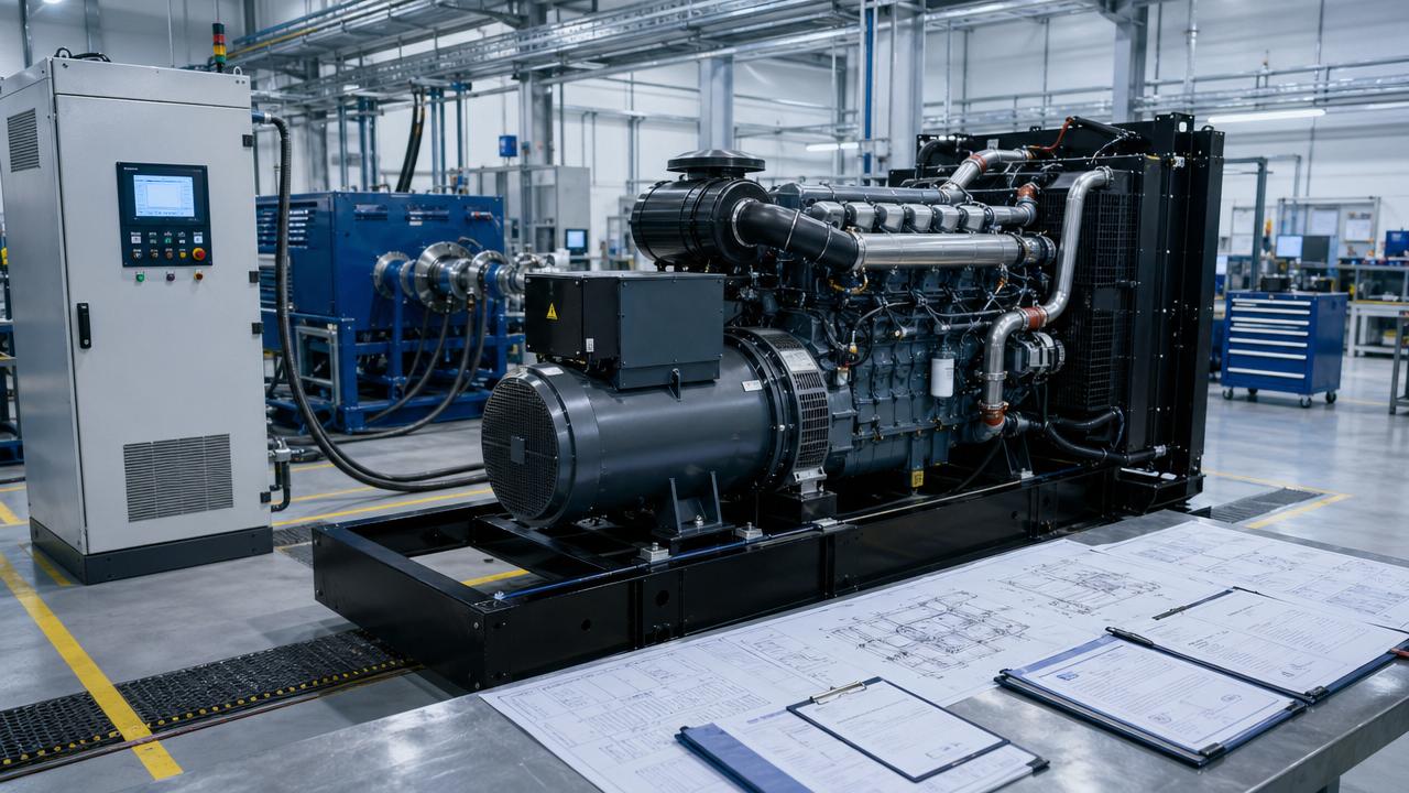 How to Compare an Industrial Diesel Generator Factory Before You Place an Order