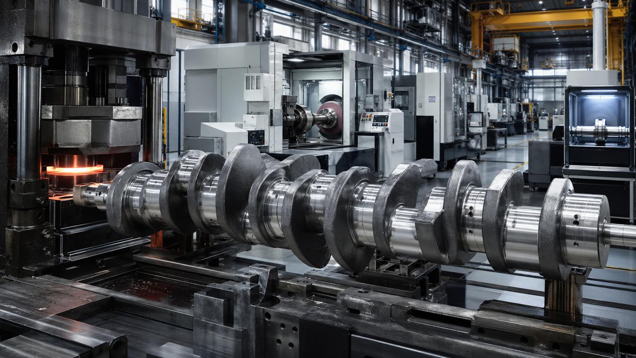 What Sets a Crankshaft Manufacturer Factory Apart in Heavy-Duty Applications