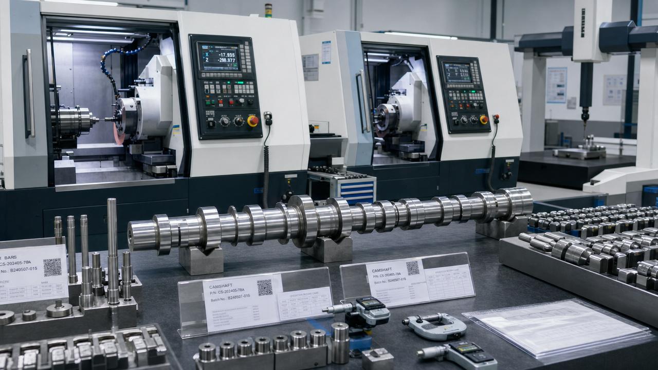 How to Vet a Camshaft Wholesale Factory for Consistent Machining Quality
