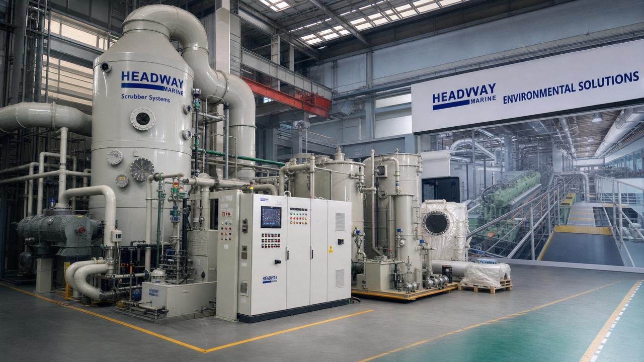 Exhaust Gas Cleaning System Factory Options for New Marine Projects