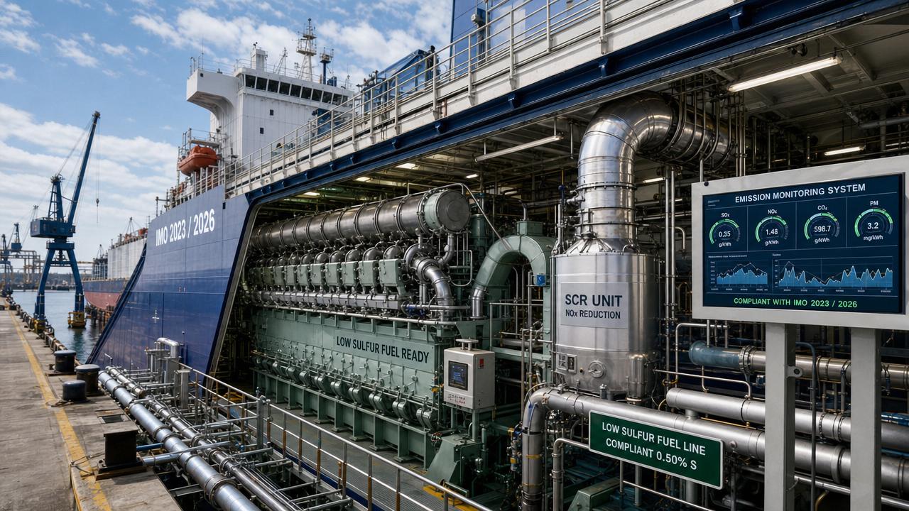 How IMO 2023 and 2026 Rules Could Change Marine Engine Upgrade Plans