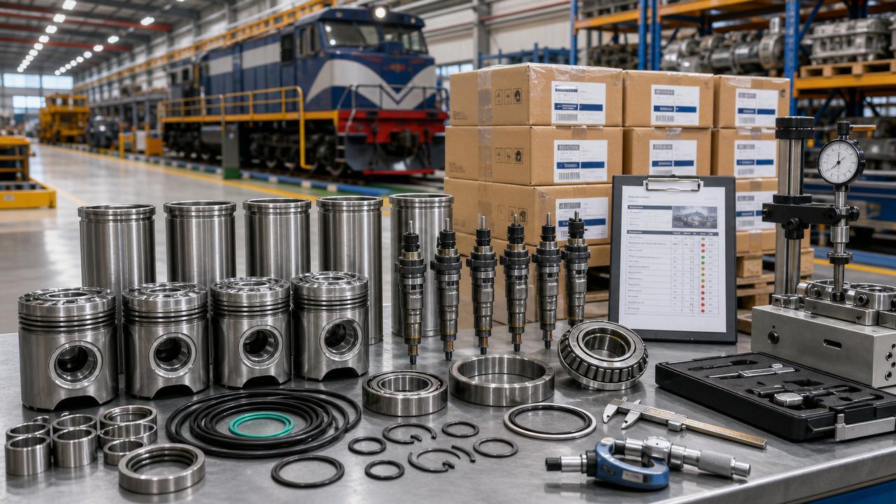 Locomotive Engine Components Wholesale: What to Check Before Ordering
