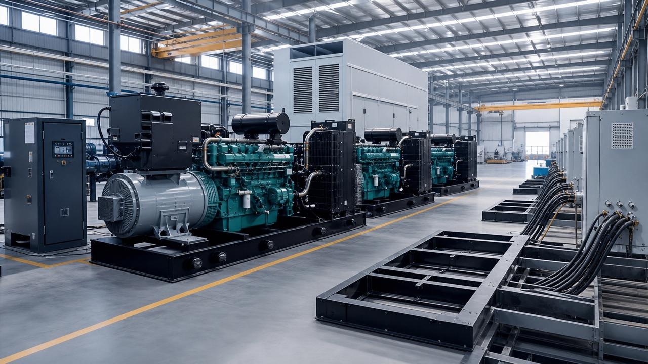 Industrial Diesel Generator Factory Checklist for Stable Prime Power Output
