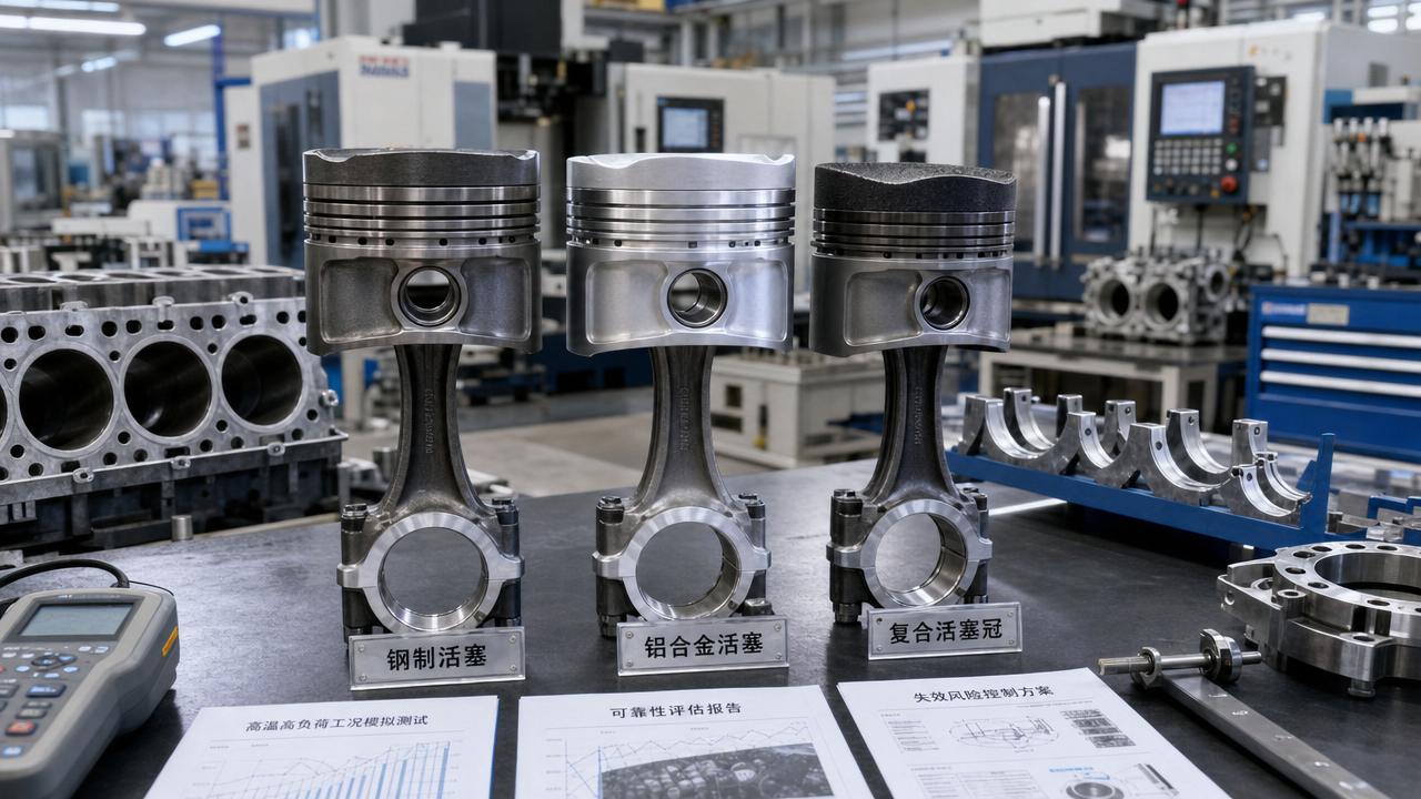 Heavy Duty Piston Manufacturer Guide: Material Choices and Failure Risks