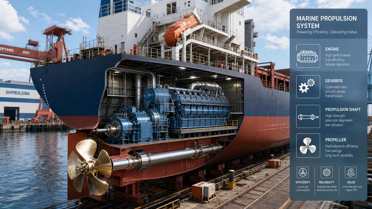 Marine Propulsion System OEM Options: Efficiency Trade-Offs for New Builds