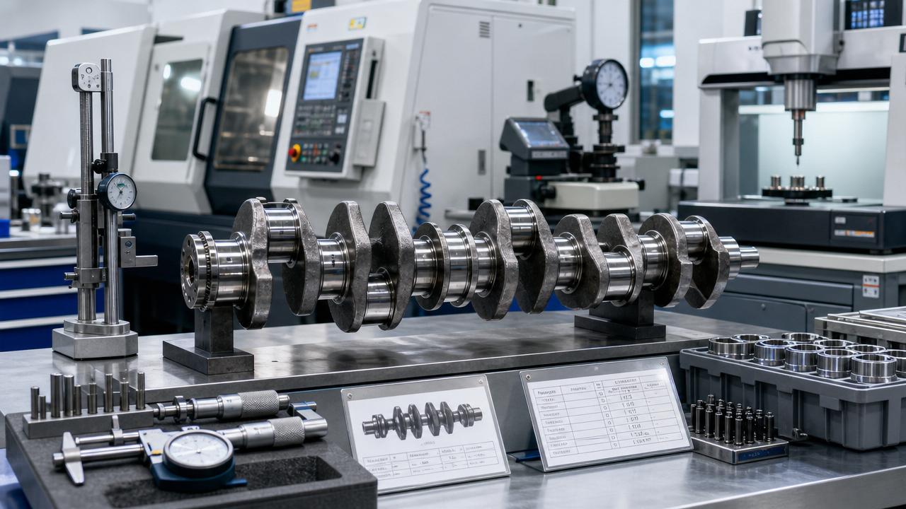 Crankshaft Manufacturer Factory Audit Points That Reduce Quality Claims