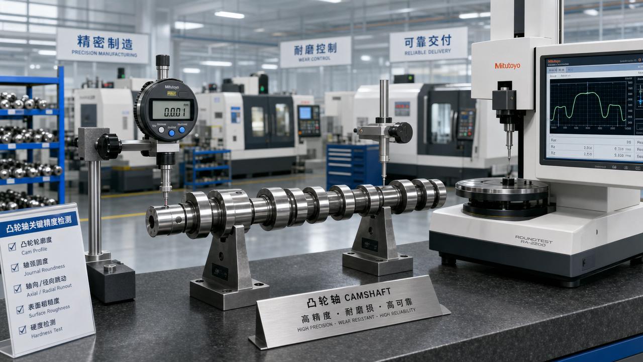 Camshaft Wholesale Factory: Tolerance Checks That Prevent Early Wear
