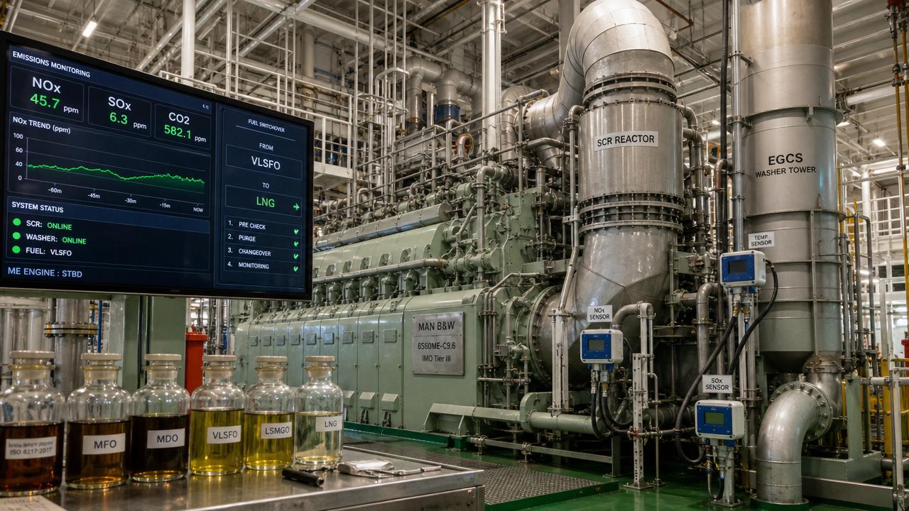 How to Read Marine Engine NOx/SOx Data Before Retrofit