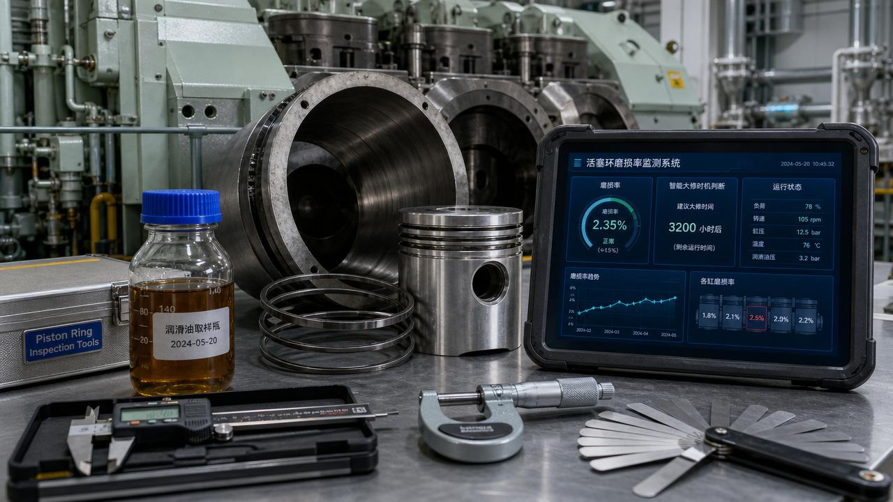 Piston Ring Wear Rate Metrics for Smarter Overhaul Timing