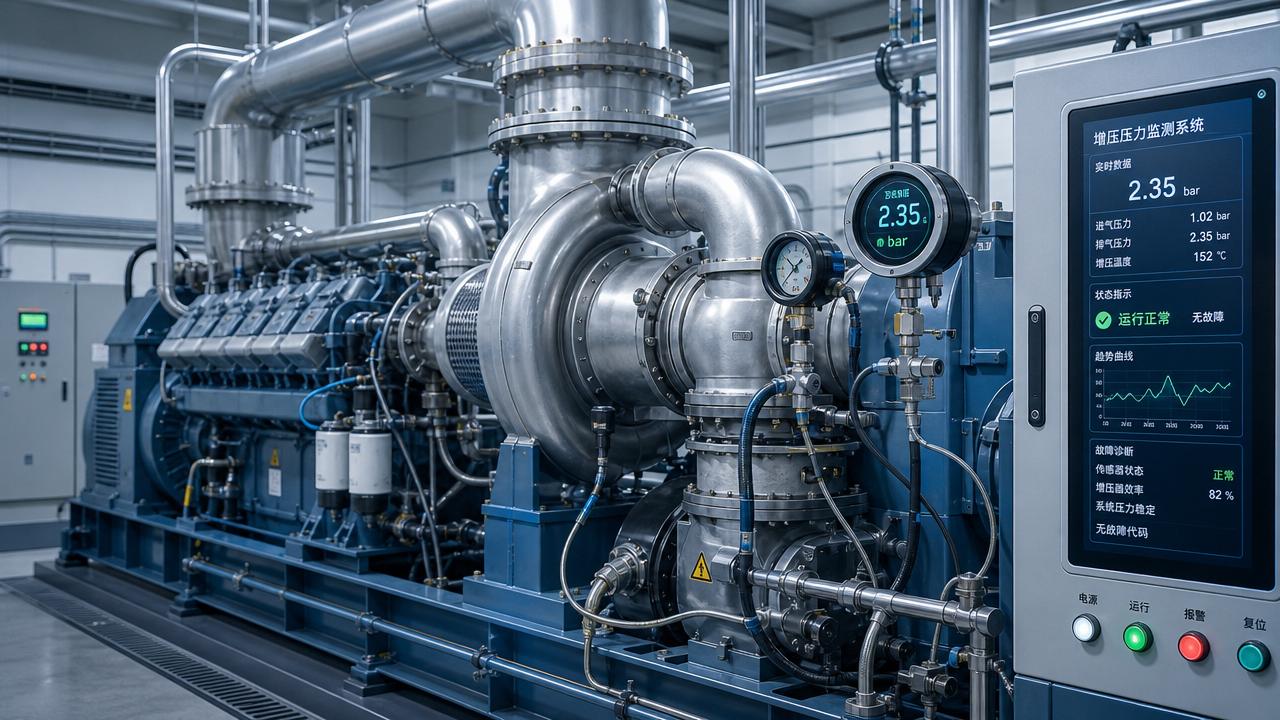 Turbocharger Boost Pressure Data for Faster Fault Diagnosis