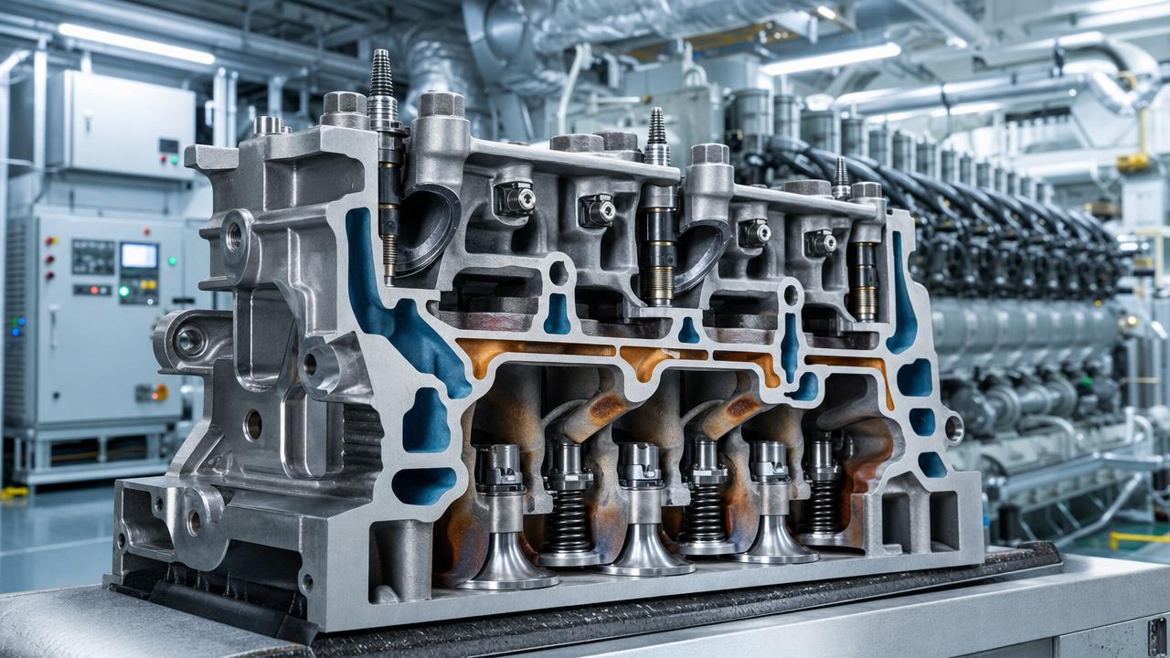 Cylinder Head Thermal Stress Data for Failure Risk Assessment
