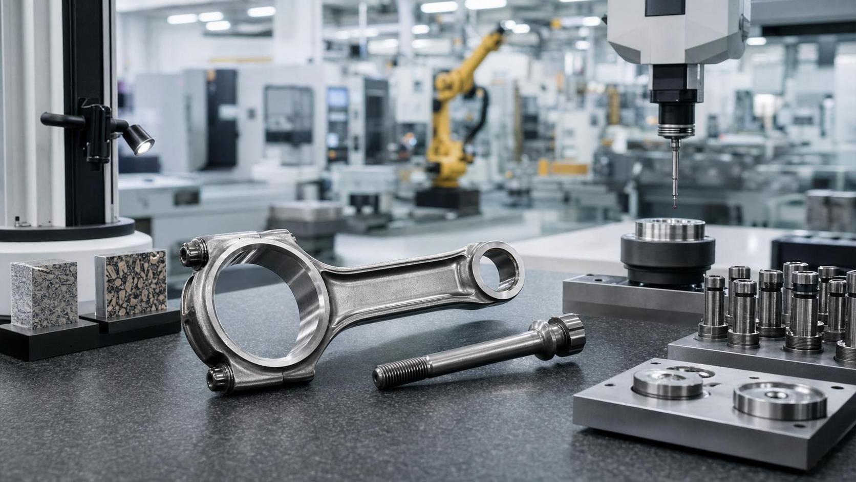 Connecting Rod Manufacturer Checklist: Materials, Tolerances, and QC Standards