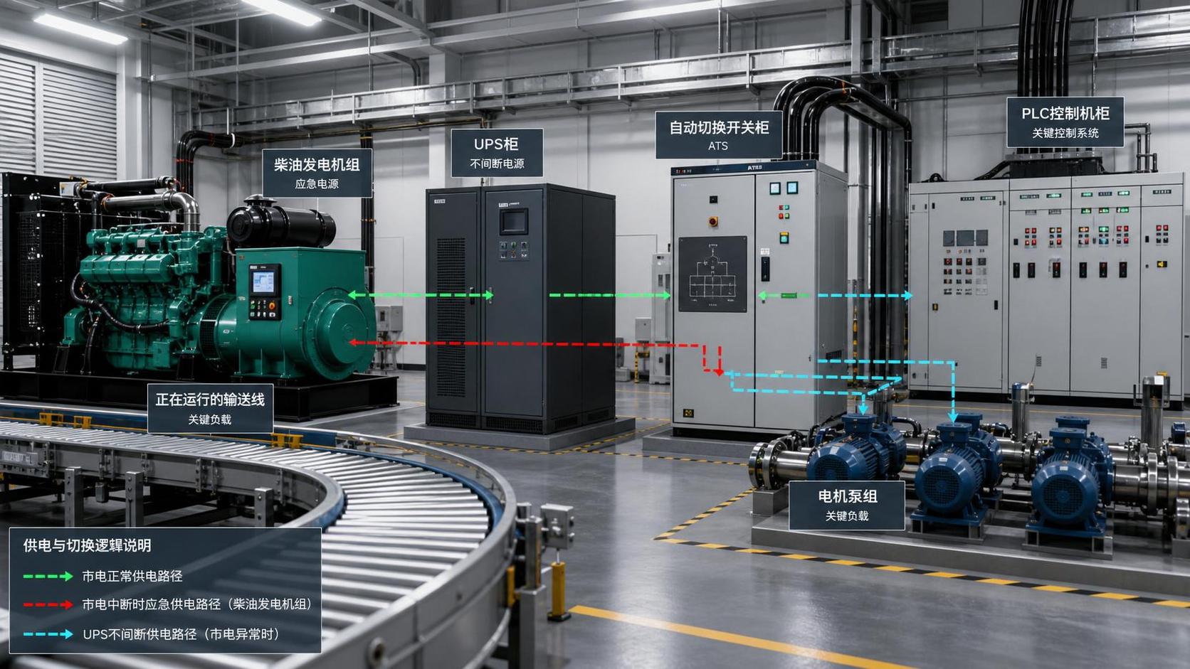 Emergency Power Systems for Manufacturing: Sizing for Critical Loads