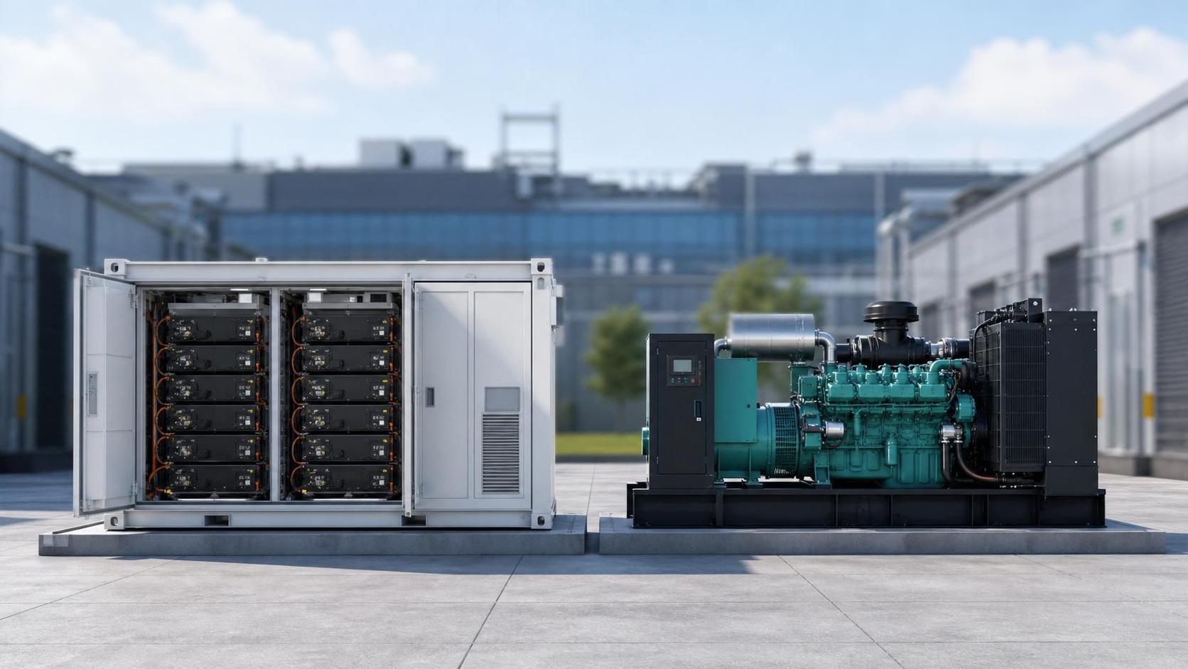 Battery Storage vs Diesel Generators: Which Backup Power Option Fits Your Site?