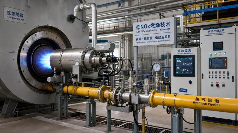 Industrial Hydrogen Burners: How to Compare Efficiency, NOx, and Retrofit Risk