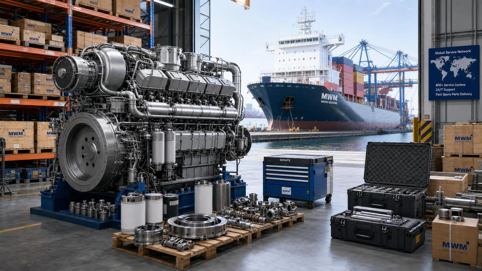 Marine Engine Service Distributors: How to Compare Coverage, Parts Access, and Response Time