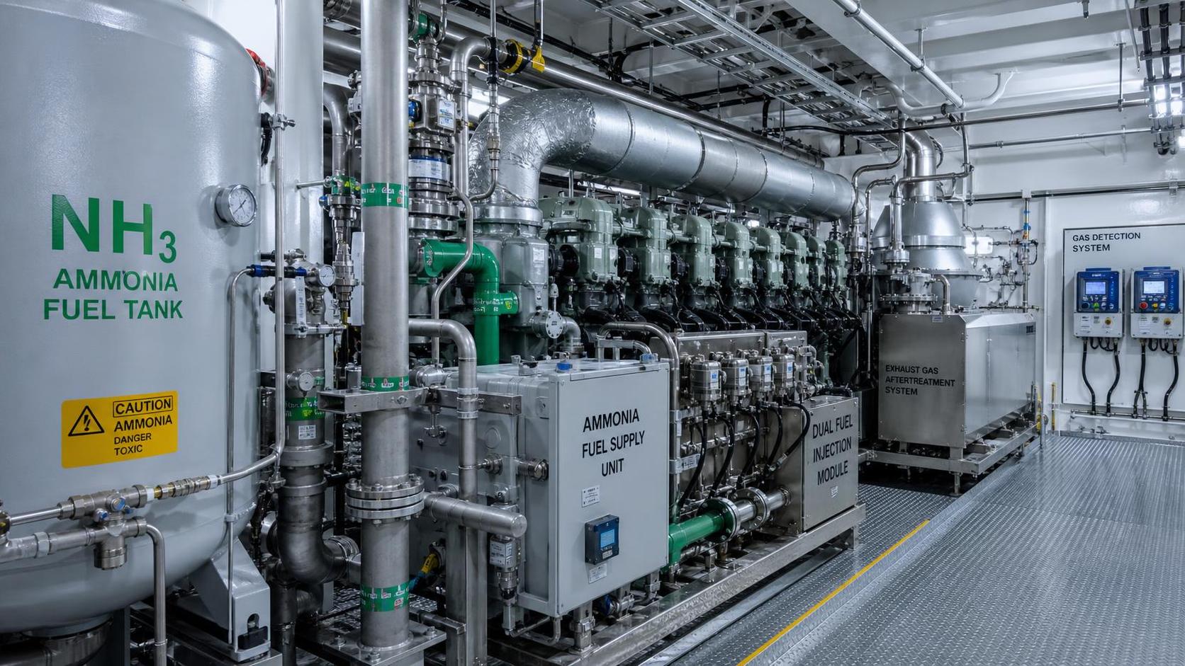 Ammonia Fueled Engine Retrofits: Costs, Risks, and Conversion Limits