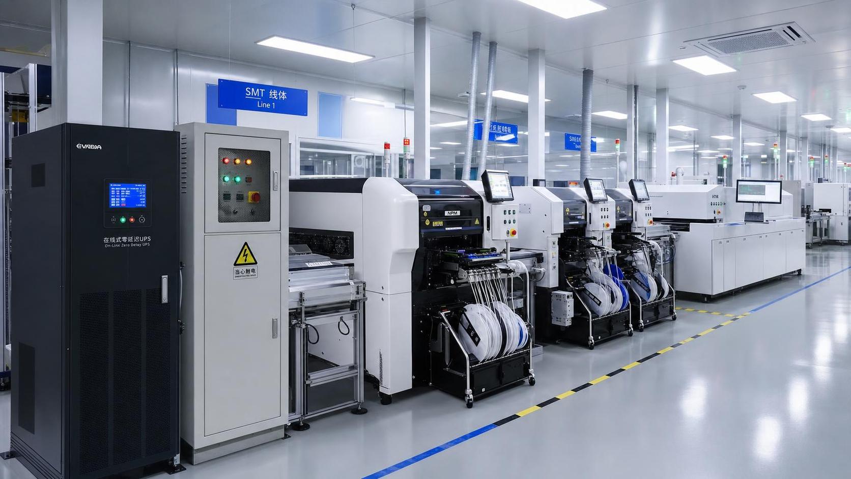 How to Choose a Zero-Latency UPS for SMT Lines