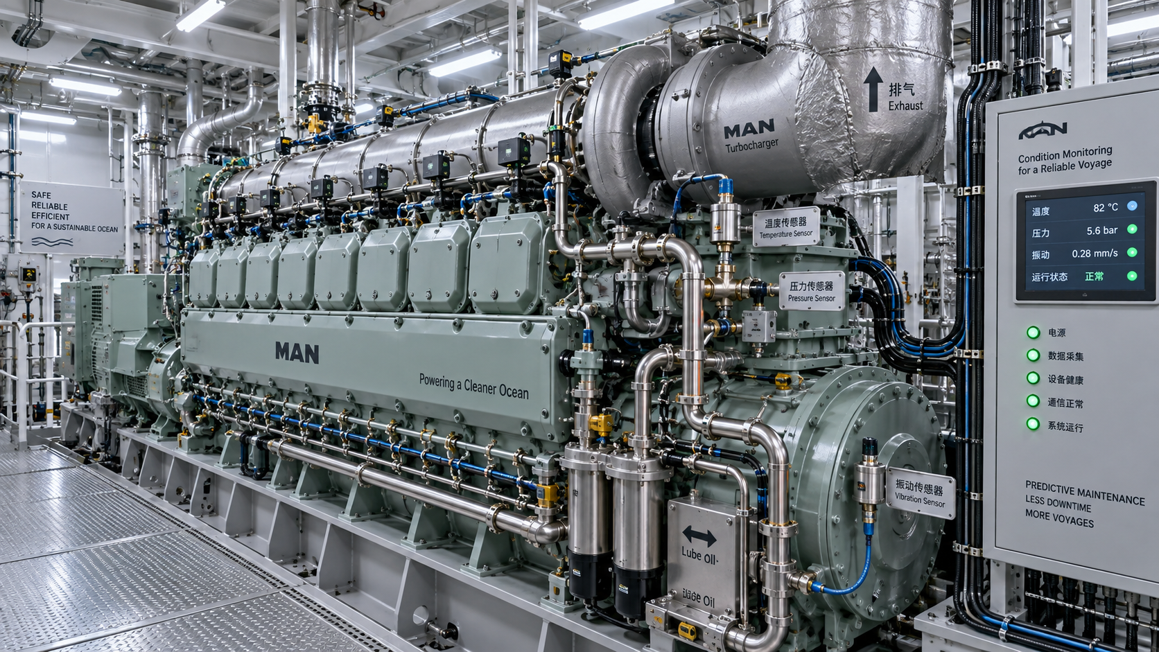 Can smart engine monitoring reduce unplanned marine diesel downtime?